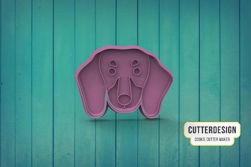 Dachshund Face Cookie Cutter