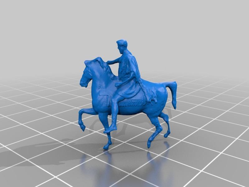 Marcus Aurelius Mounted on Horse