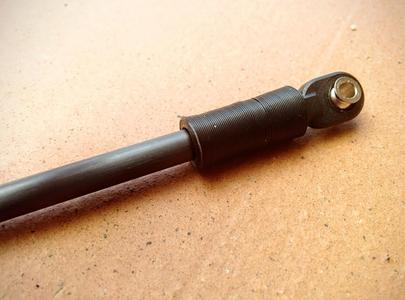 Parametric ROD CONNECTOR - Ball joint to carbon fiber rod