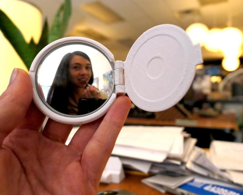 Fish Eye Mirror Compact