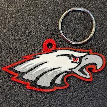 Eagle Head Keychain