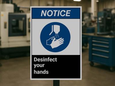 ANSI Z535 - Notice sign- customizable