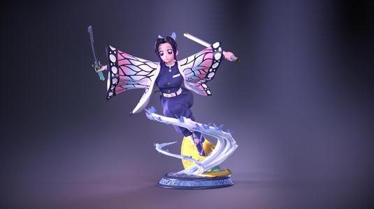 Demon Slayer Shinobu Kocho 3d print model