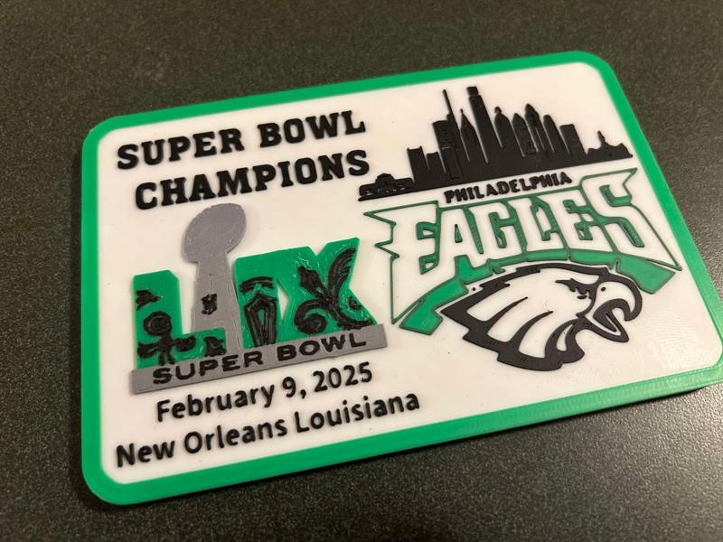 Superbowl 2025 Champs Eagles