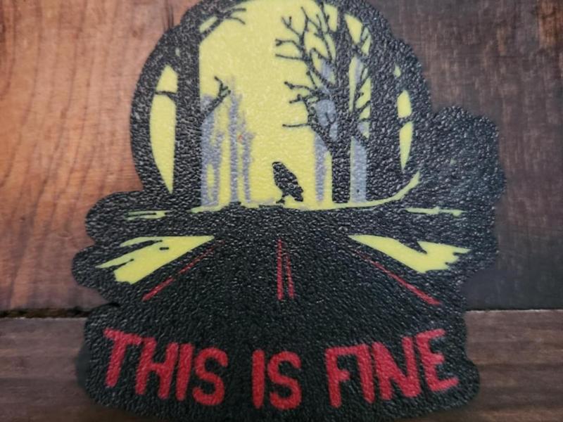 From TV series I'm Fine Coaster