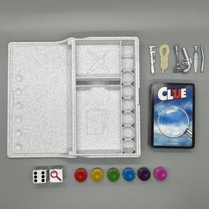 Print-in-Place Box for Clue Game Pieces