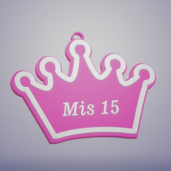 Key ring - 15 Years Party - Corona