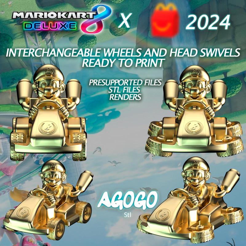 Mario Kart Gold - Happy Me@l 2024