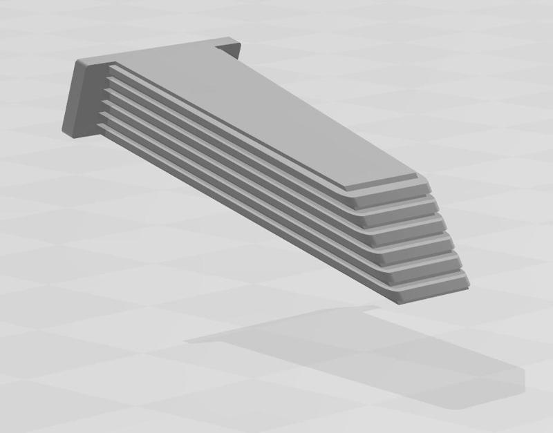 1/350 Refit Enterprise Neck Vent