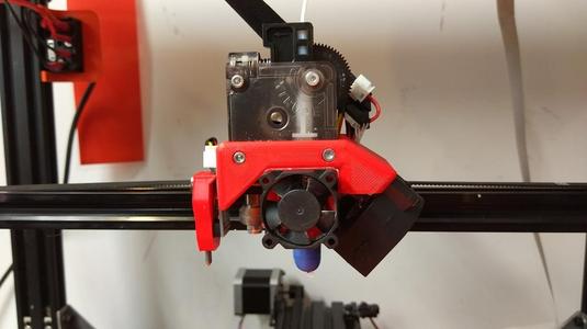 Support Fan Layer et Touch Mi sur Titan Extruder, AIO Evo
