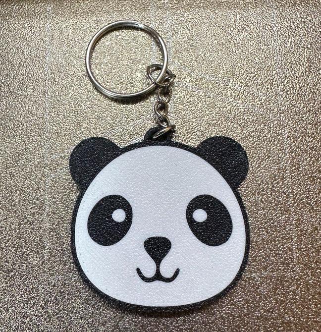Llavero osa panda