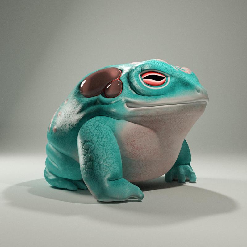 Toad (Frogg) ornament