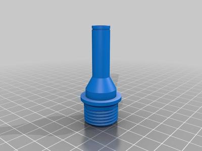 Showerhead to 7mm tube adapter