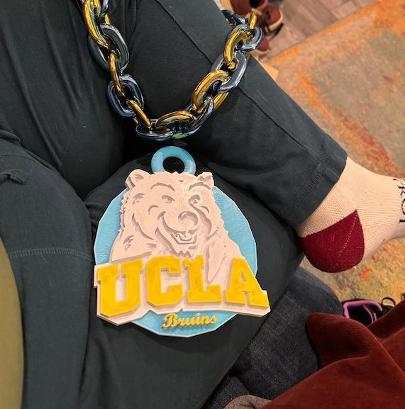 LARGE BRUINS MEDALLION