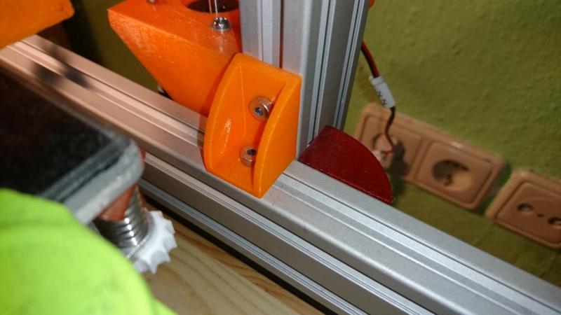 Misumi HBLFSNF5 Corner Bracket