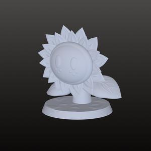 Sunflower inspired by Mario Sunshine