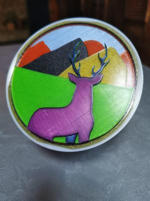 DEER AND FLORA" LENS