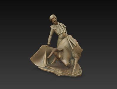 PASS TO THE BULL COLLECTION FIGURINES