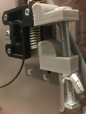 Extruder mod for vertex K8400 (flexible filament)