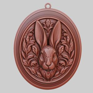 Hare Animal Pendant Hare Animal Necklace for CNC Router Laser & 3D Printer