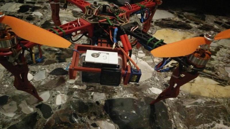 F450 Yi 4k Gimbal sg90