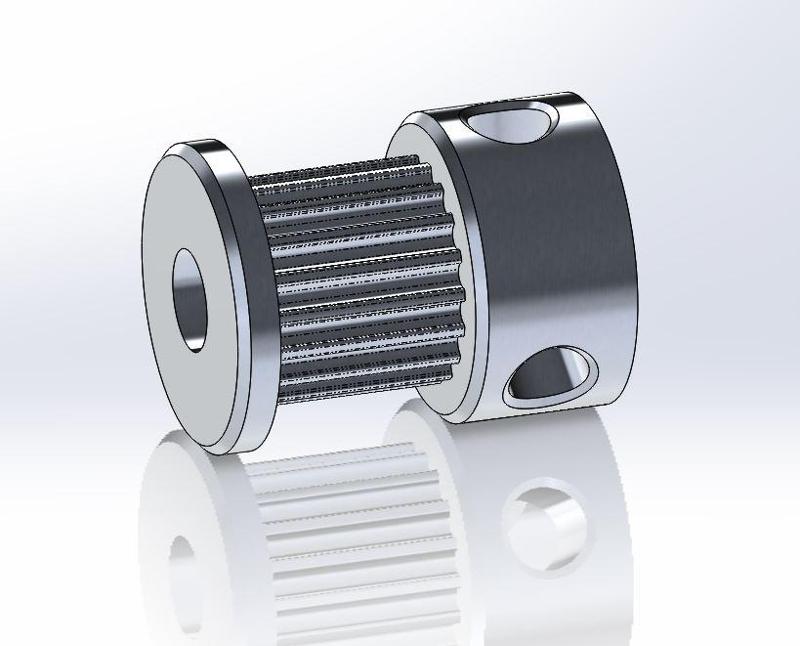 PARAMETRIC GT2 PULLEY 18T 5mm - STL