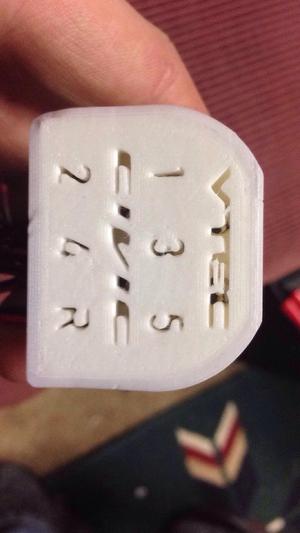 5 Speed Manual Transmission display