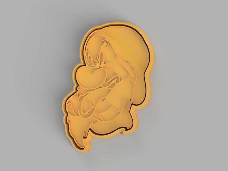 Grumpy Snow White Cookie Cutter