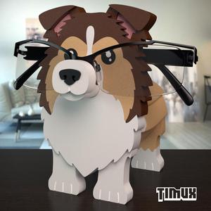 SHELTIE GLASSES HOLDER