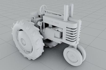 John Deere Model G / Model B2WD 1947 tractor model