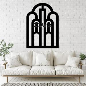 Art 2D Wall Art/Window Art STL & SVG File for 3D Printing and Laser Cutting