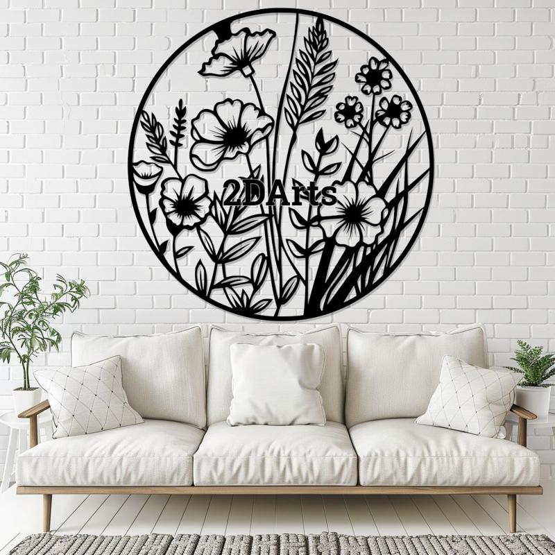 Flowers 2D Wall Art/Window Art
