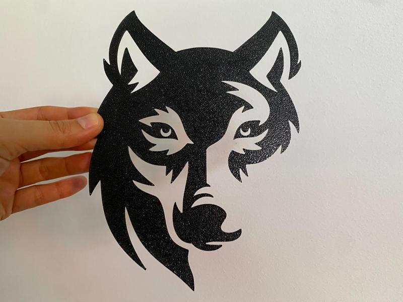 Wolf Head Silhouette