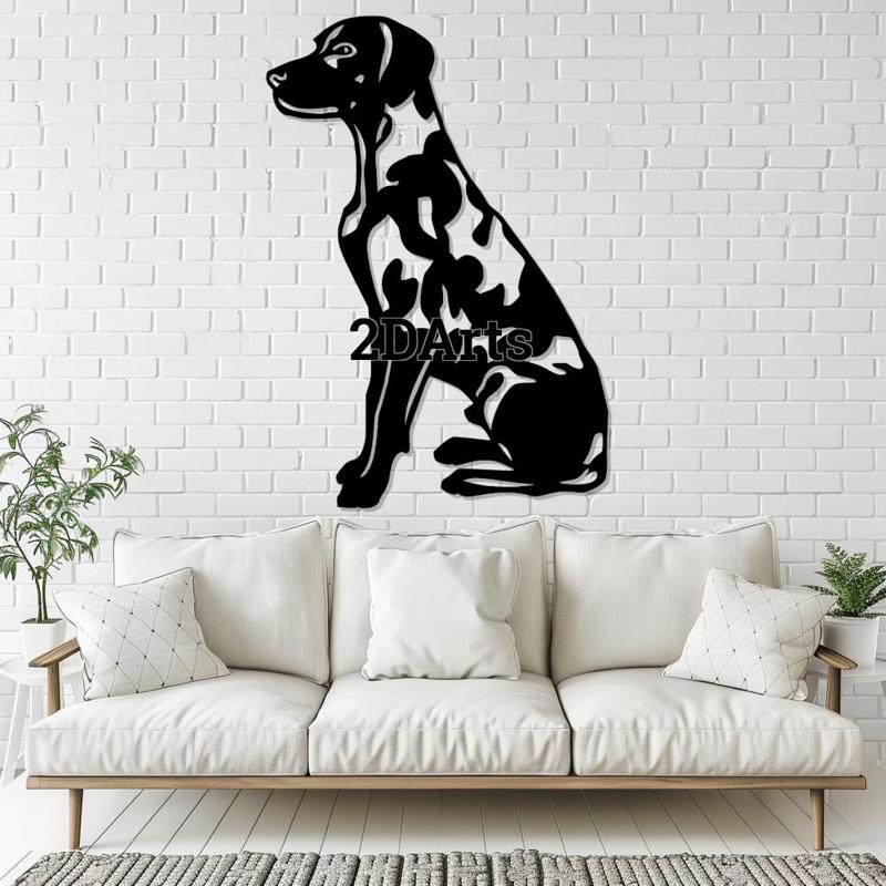 Dalmatian 2D Wall Art/Window Art