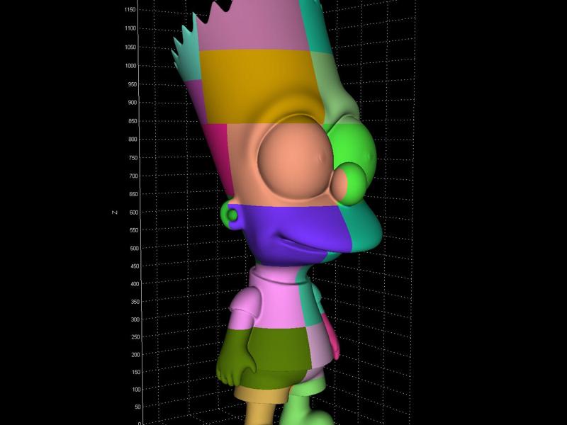 Life-Size Bart Simpson 3D Model 