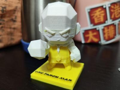 One Punch Man - Low polygon Saitama埼玉