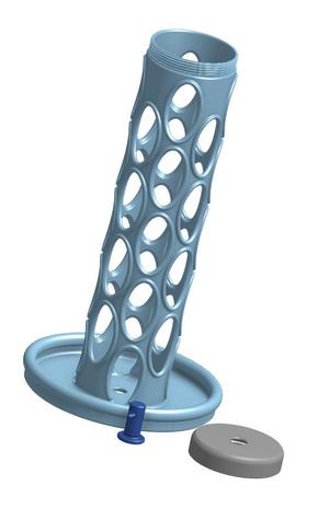 Tit dumpling bird feeder without net