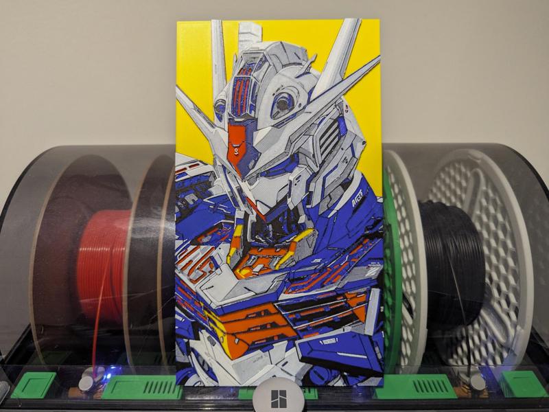 Gundam Aerial Hueforge (Art by Yumesan)