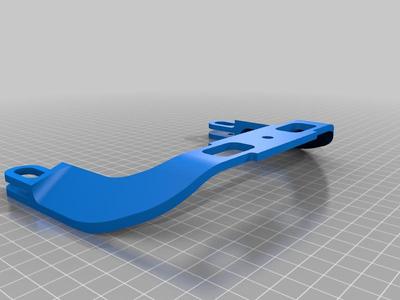 Ender 3/Elegoo Neptune 2 Bed Handle with flat screw camera mount