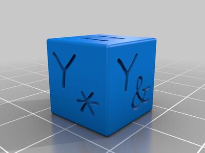 Oracle Dice (Yes/No/and/but)