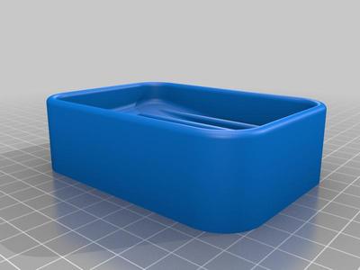 Soap Dish with Sink Drain - Saboneteira com Dreno para nicho de Banheiro
