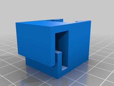 Filament guide 20X20MM extrution