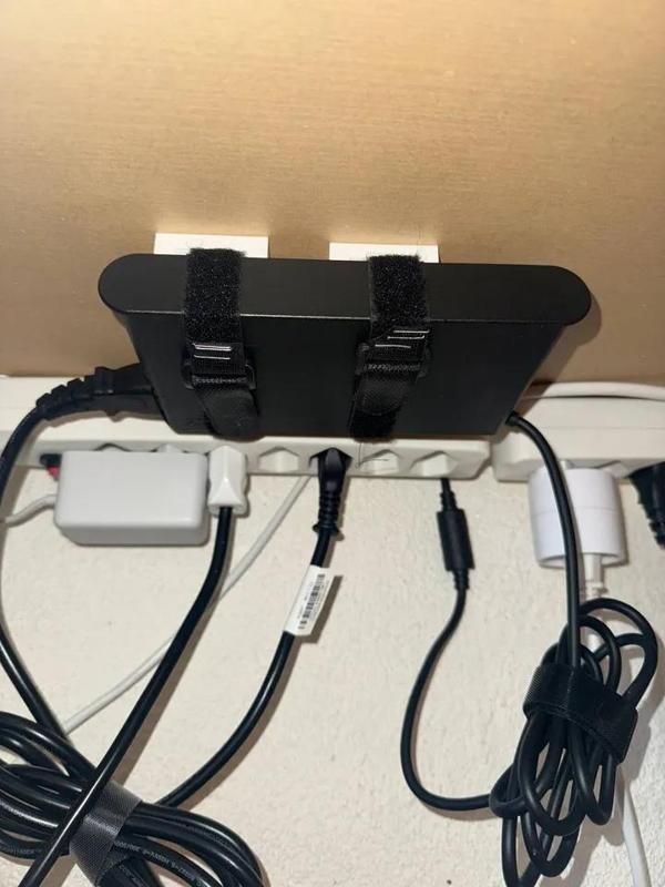 Power Brick under desk Mount   