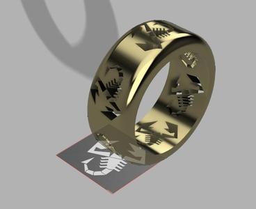 BAGUE SCORPION