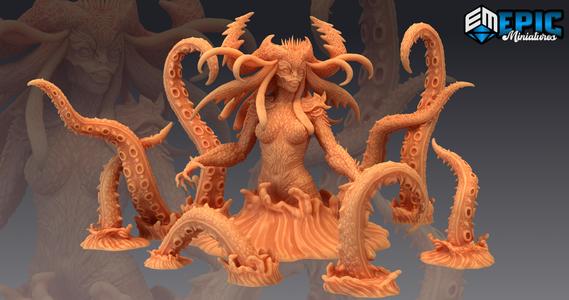 Mother Hydra / Female Kraken / Water Encounter / Lovecraft Entity