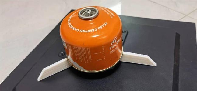 Gas Tank Bracket Foldable Canister Stand