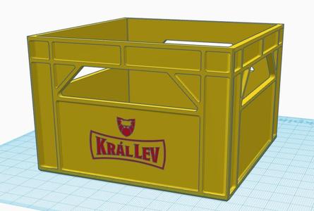 Beer Crate Král Lev