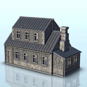 House 10 - Warhammer Age of Sigmar Bolt Action Flames of War scenery terrain wargame Modern