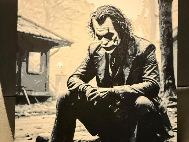 Joker( The Black Knight) hueforge