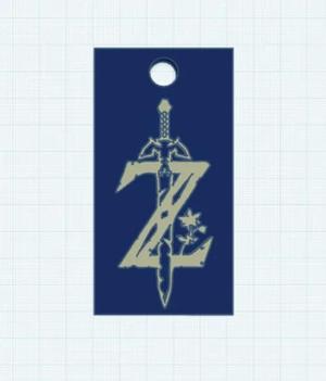 Zelda Keychain   